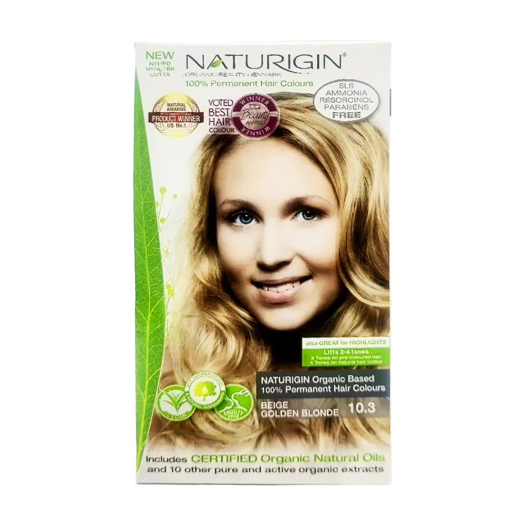 NATURIGIN Golden Blonde 10.3 – Coloración Permanente