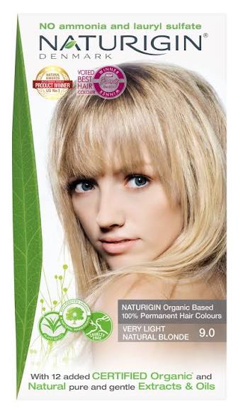 NATURIGIN Very Light Natural Blonde 9.0 – Coloración Permanente